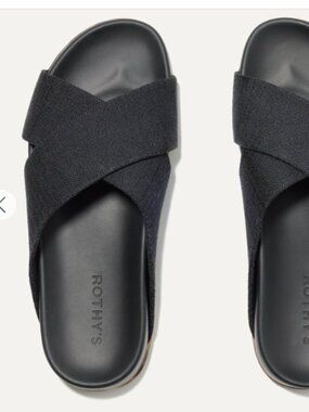 Rothy's The Weekend Slide Black